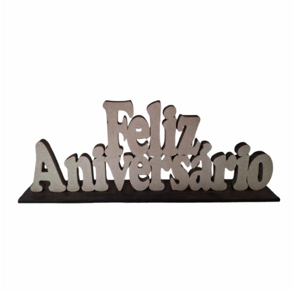 Paca MDF - Feliz Aniversário 